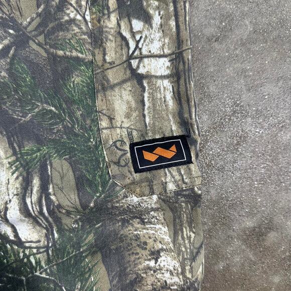 Realtree Baggy Camouflage Pants Mens XL 40" Camo Outdoors Wide Leg Walls Cargos - Picture 3 of 4